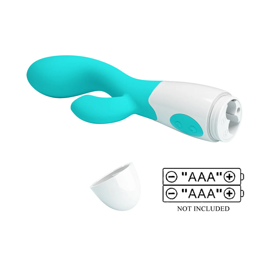 Pretty Love Brighty 30 Function Rabbit Vibrator TEAL