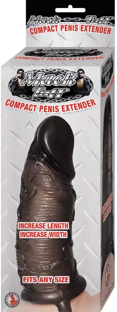 Nasstoys Mack Tuff Penis Extender Black | Stretchy TPR Sleeve