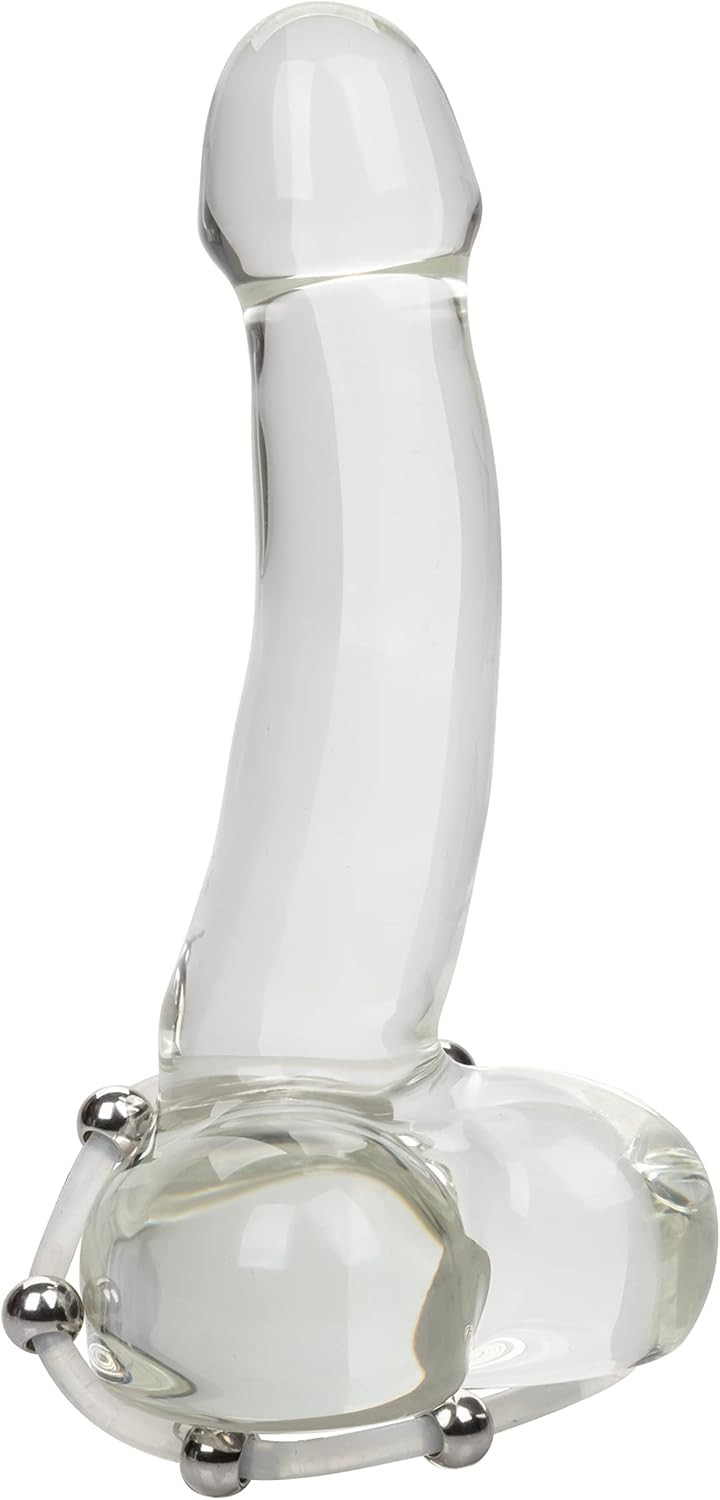 CalExotics Steel Beaded Silicone Cock Ring – X-Large