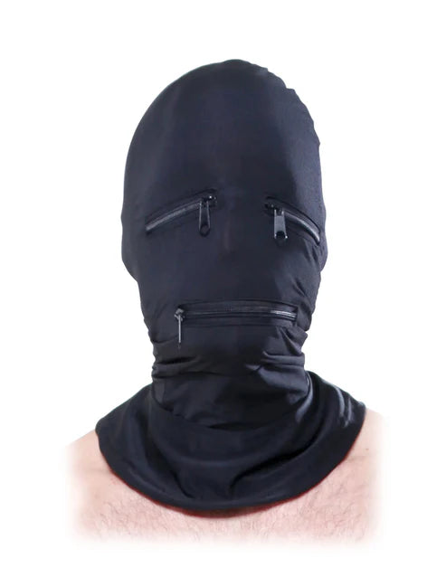 Fetish Fantasy Zipper Face Mask Hood