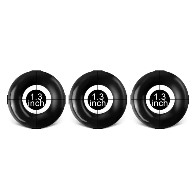 Triple Black Cock Ring Kit - 3 Pack Stretchy Penis Rings Set