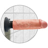 Pipedream King Cock 6 inch Vibrating Dildo with  Posable Spine and Suction Cup