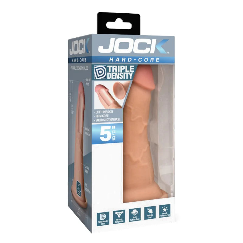 JOCK Hard-Core 5" Triple Density Dildo