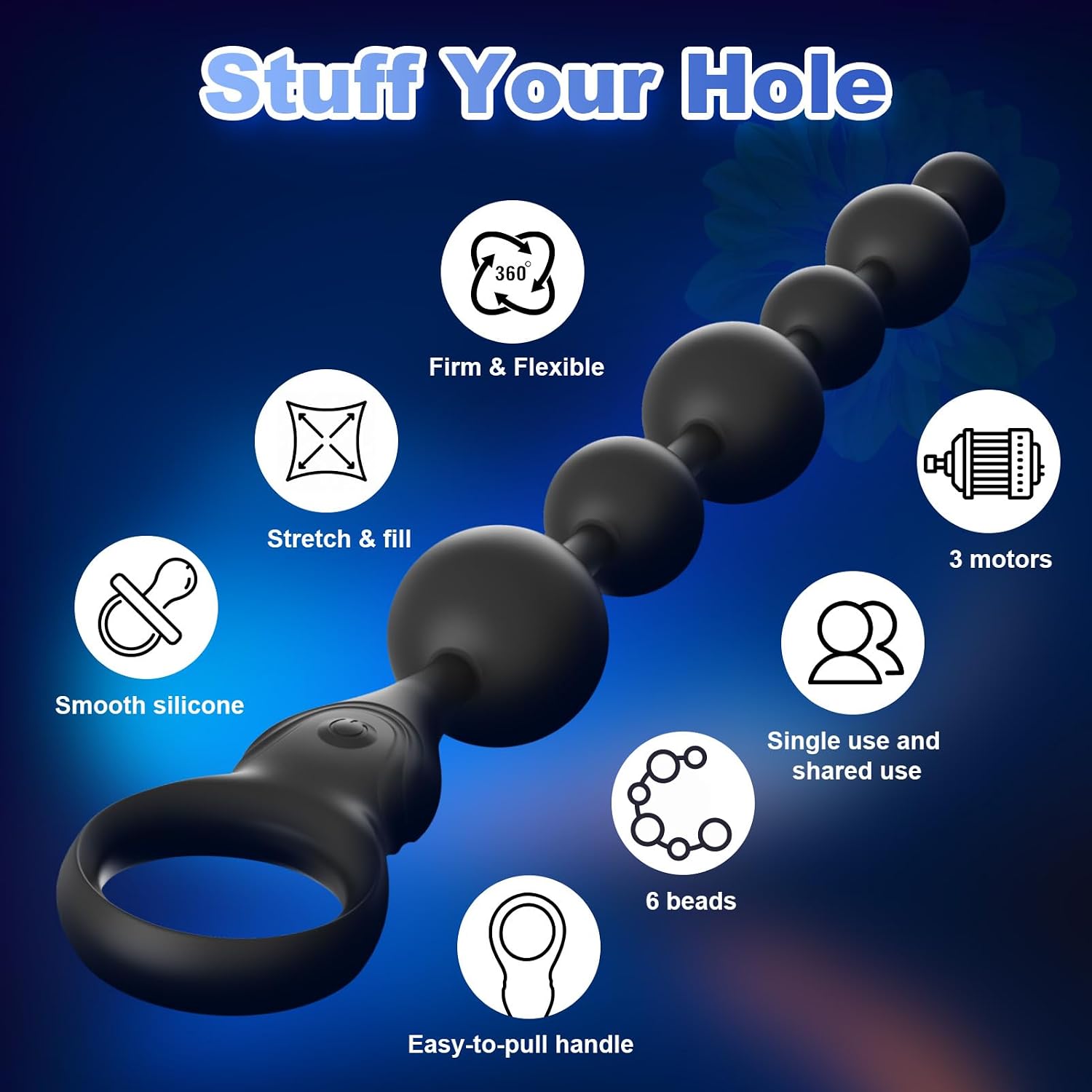 Stratum Vibrating Anal Beads