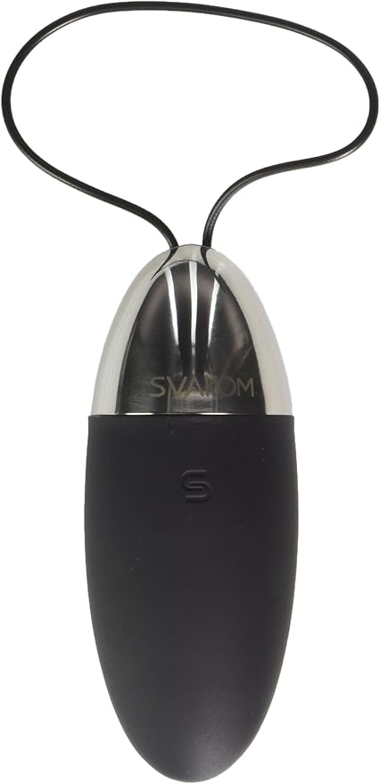 Svakom Design Luna and Selene Vibrating Remote with Bullet Black