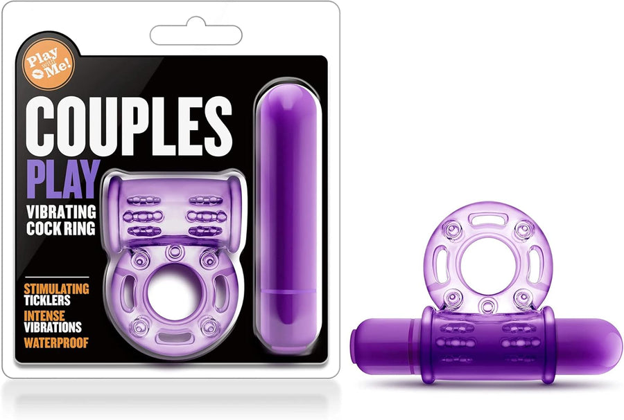 Play With Me - Couples Play - Purple Vibrating Cock Ring