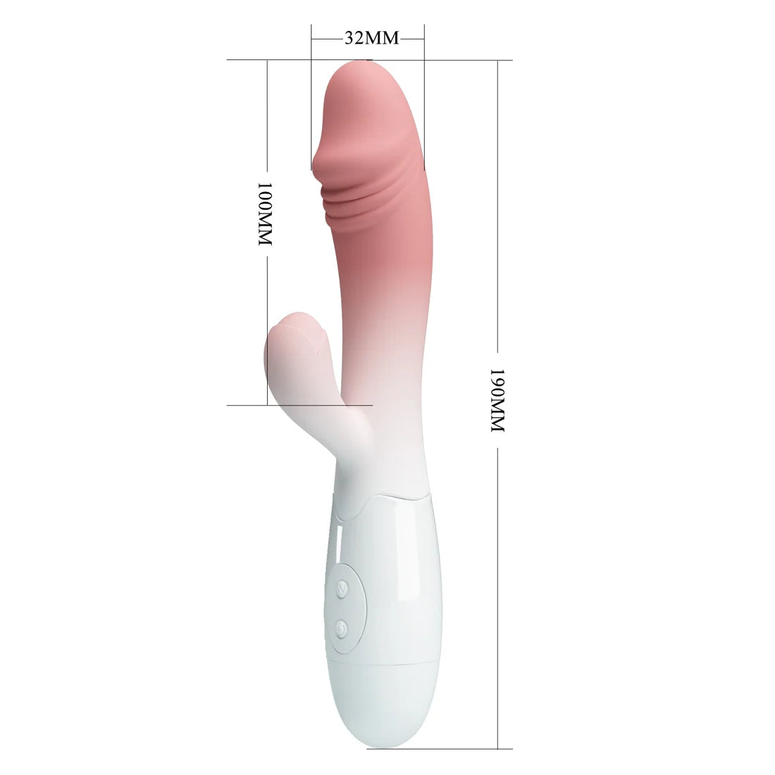 Pretty Love Snappy Rabbit Vibrator (pink)
