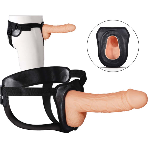 Erection Assistant HOLLOW STRAP-ON 8.5 inch 