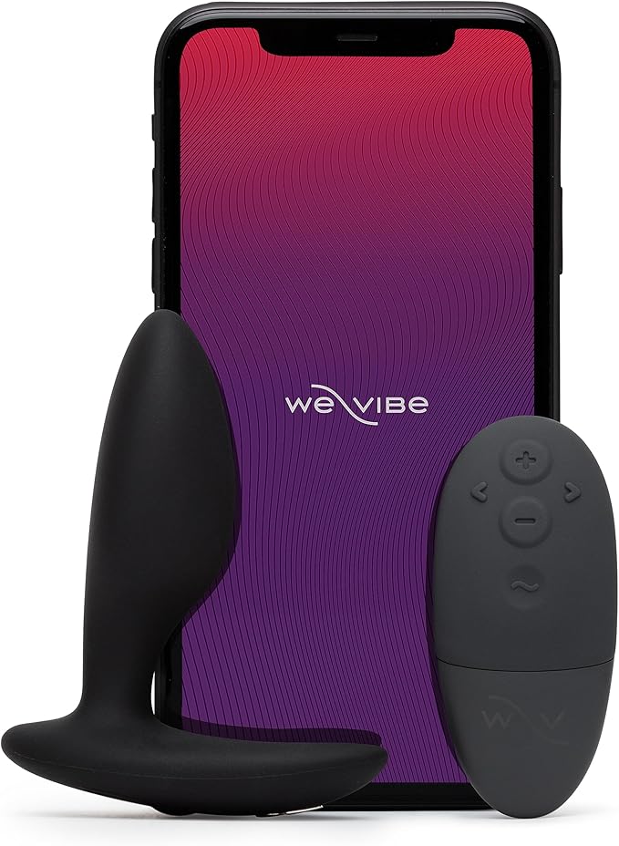 We-Vibe Ditto+ Black Anal Vibrator - Premium Beginner-Friendly Design