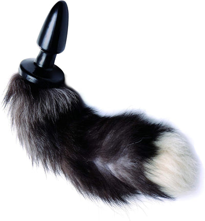 TAILZ Fox Tail Anal Plug Grey