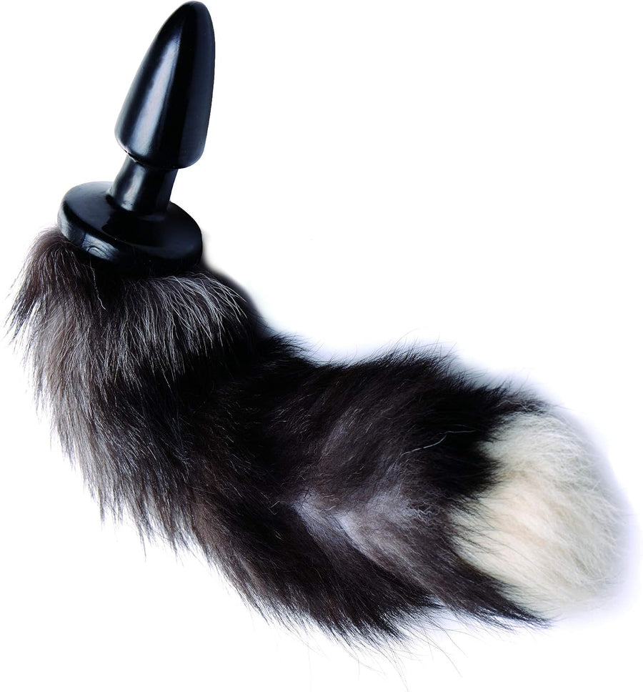 TAILZ Fox Tail Anal Plug Grey