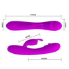 Pretty Love Vibrator For Couples "Hunter" Purple