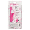 CalExotics BUTTERFLY KISS Rechargeable G Spot Vibrator with Clitoral Fluttering Wings