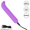 Bliss Liquid Silicone MINI G VIBE Purple G-spot Vibrator