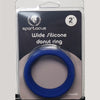 Spartacus WIDE SILICONE DONUT RING Blue 2 inch