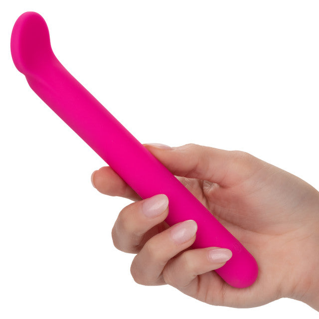 Bliss Liquid Silicone CLITORIFFIC Pink Flexible and Flat Tip Vibrator