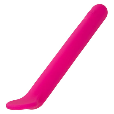 Bliss Liquid Silicone CLITORIFFIC Pink Flexible and Flat Tip Vibrator