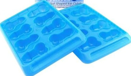 Blue Balls Penis and Ball Shaped Ice Cubes 2 Eight Cube Trays Makes 16 Ice Cubes