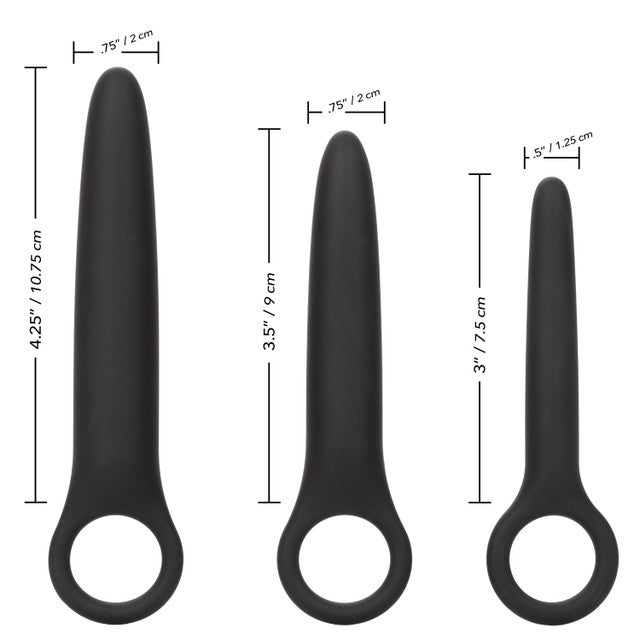 Boundless DILATOR TRIO 3 Graduated Sizes with Easy Finger Loop Retrieval Ring