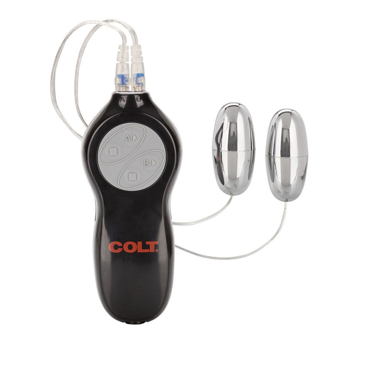 COLT 7-Function Twin Turbo Bullet Vibrators – Silver