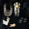 CB 6000 Clear Male Chastity Cock Cage Kit