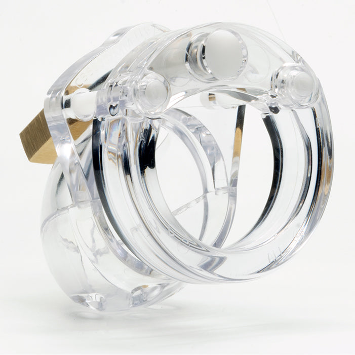 CB Mini Me Clear Male Chastity Cage Kit