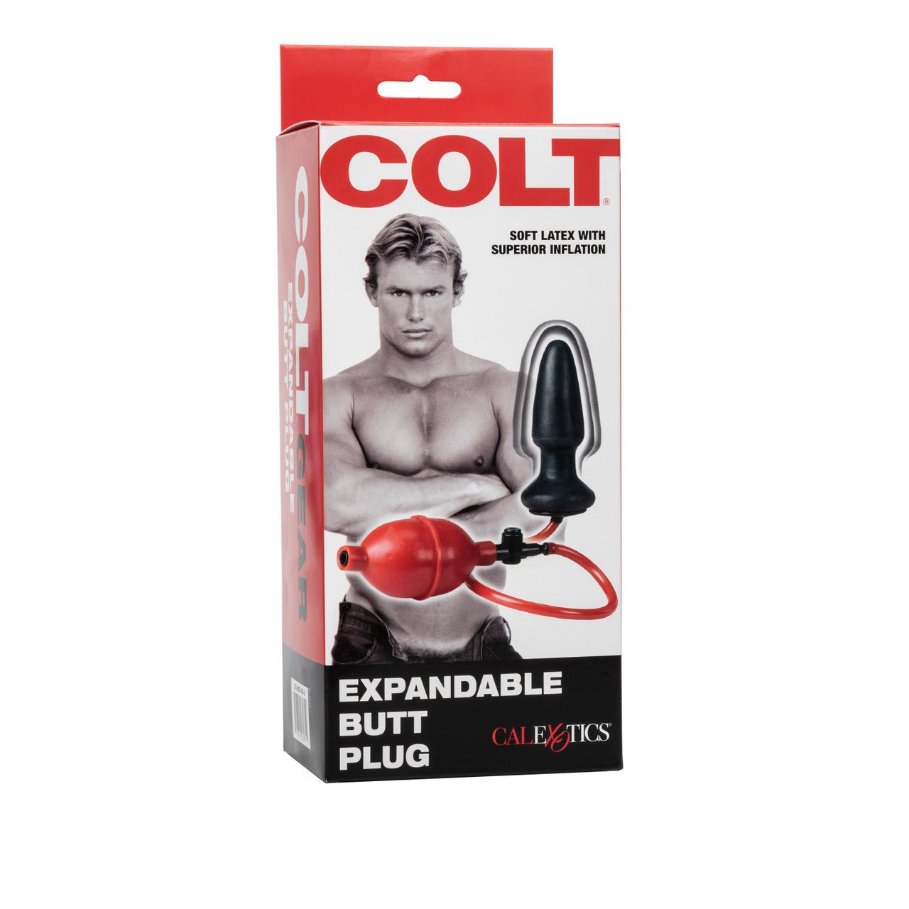 Colt EXPANDABLE BUTT PLUG Black Inflatable Ass Expander