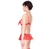 Gift of Passion set with Ribbon Bra and Skirt Integrated Shorts