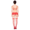 Gift of Passion set with Ribbon Bra and Skirt Integrated Shorts