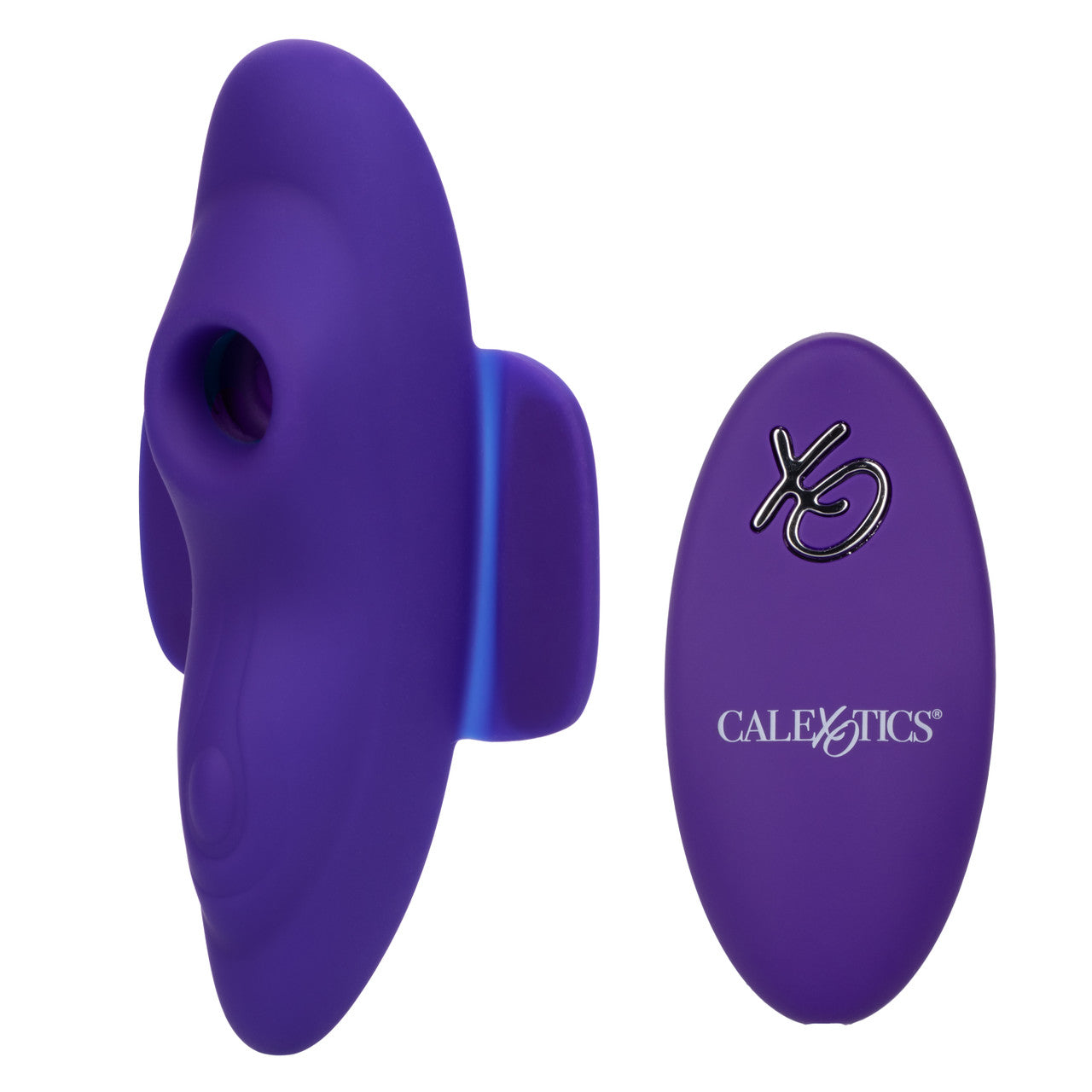 CalExotics Lock N Play SUCTION PANTY TEASER Silicone Vibrator with Remote Control