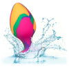 CaleXOtics CHEEKY LARGE TIE-DYE BUTT PLUG with Suction Cup Multi Coloured