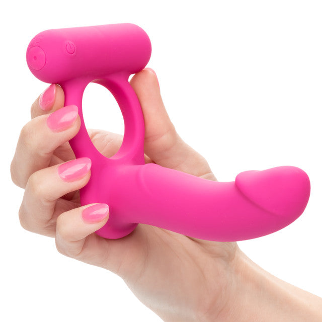 CaleXOtics SILICONE RECHARGEABLE DOUBLE DIVER Pink