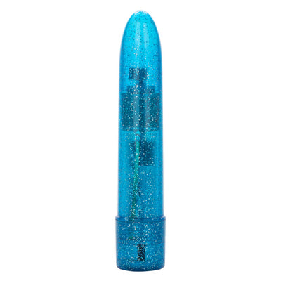 CaleXOtics SPARKLE Mini Vibe Blue Sparkling Glitter Battery Powered Vibrator