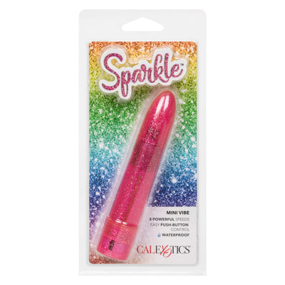 CaleXOtics SPARKLE Mini Vibe Pink Sparkling Glitter Battery Powered Vibrator