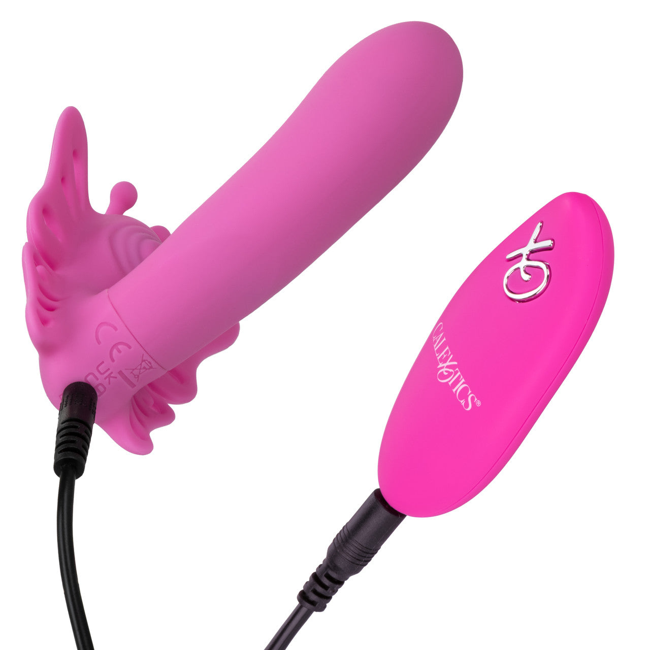 CaleXOtics VENUS BUTTERFLY SILICONE REMOTE CONTROLLED PULSATING VENUS G Pink G-spot Vibrator