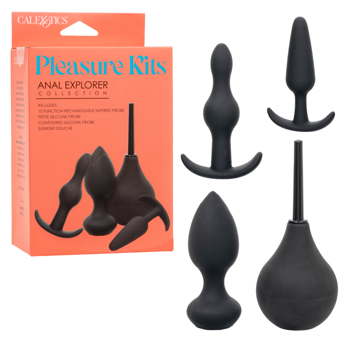 Calexotics – Pleasure Kits Anal Explorer Collection 4pc (Black)