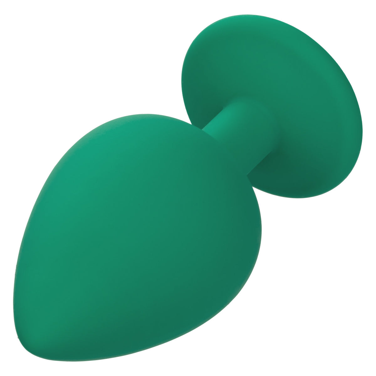 Calexotics CHEEKY GEMS 3 Piece Anal Training Kit with Graduated Green Butt Plugs with Sparkling Gem