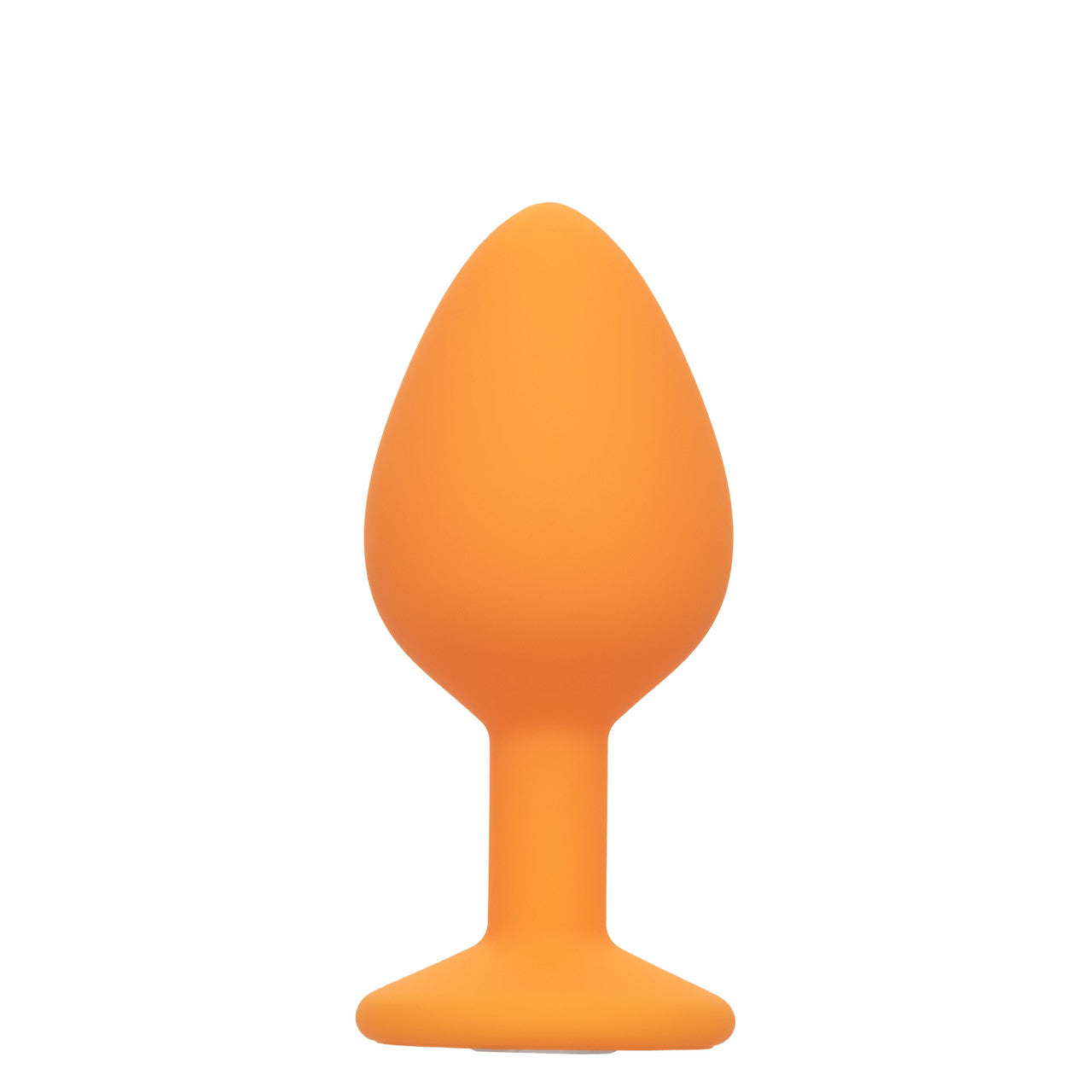 Calexotics CHEEKY GEMS 3 Piece Anal Training Kit with Graduated Orange Butt Plugs with Sparkling Gem