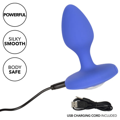 Calexotics CHEEKY GEMS Medium Rechargeable Vibrating Butt Plug