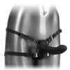 Calexotics HER ROYAL HARNESS ME2 Remote Rumbler Black Rechargeable Vibrating Strap on Harness Kit with Remote Control