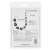 Calexotics X 10 Beads Black Anal Beads