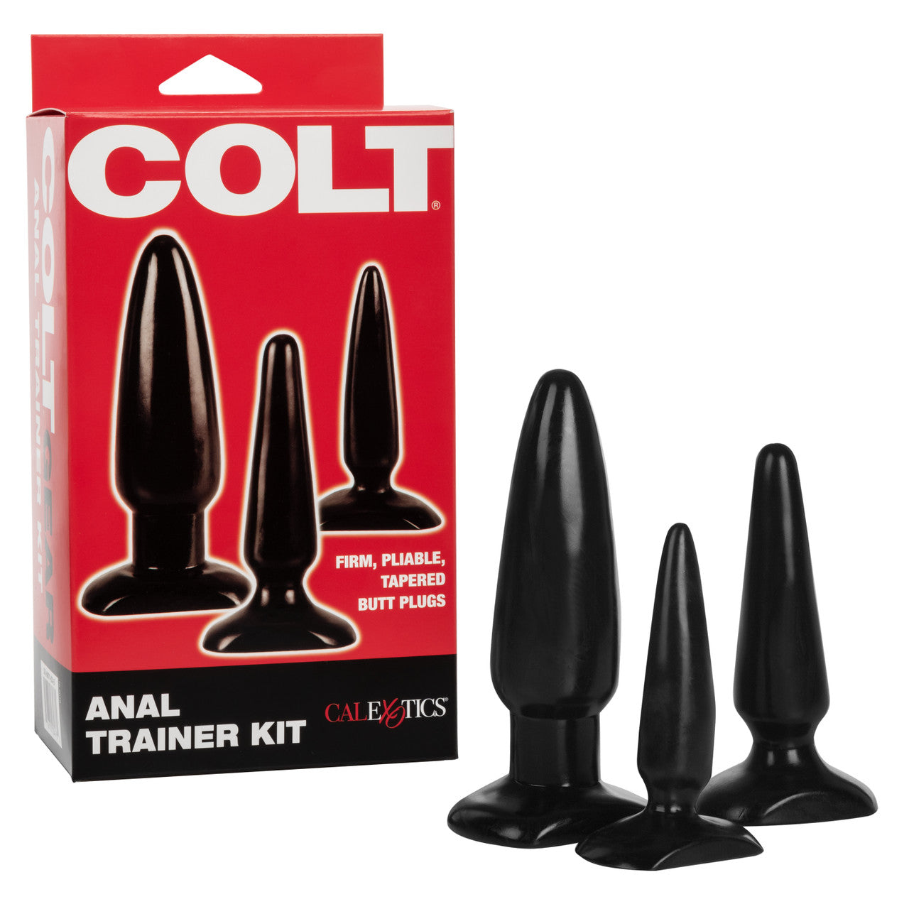Colt ANAL TRAINER KIT with 3 Graduated Butt Plugs