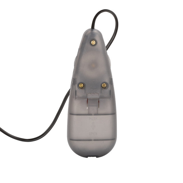 Colt POWER BULLET Silver Egg Bullet Vibrator with Remote Control