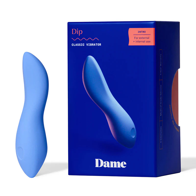 Dame DIP Classic Vibrator Ice - Premium Intimate Wellness
