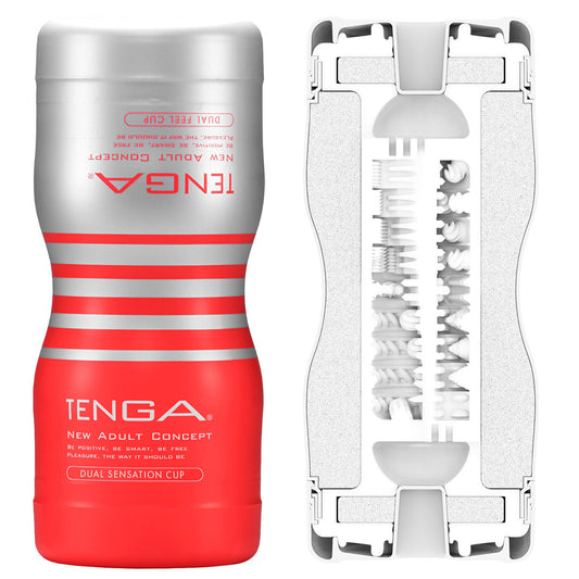 Tenga DUAL SENSATION CUP Disposable Male Masturbator