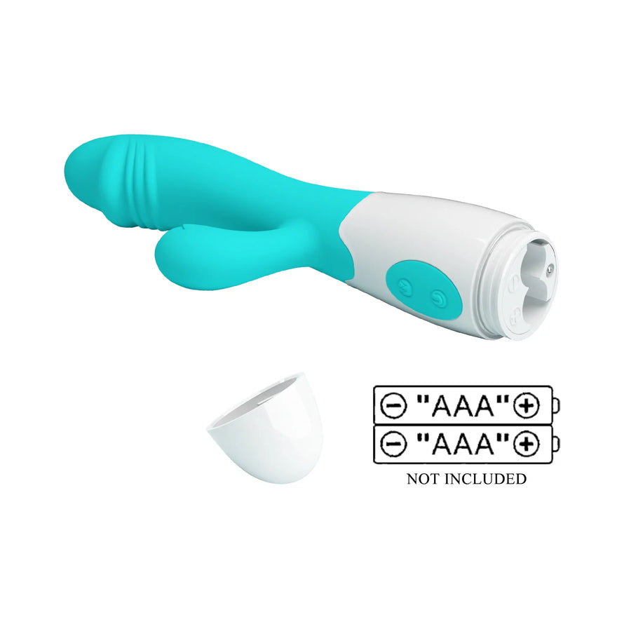 Pretty Love Snappy Rabbit Vibrator (teal)