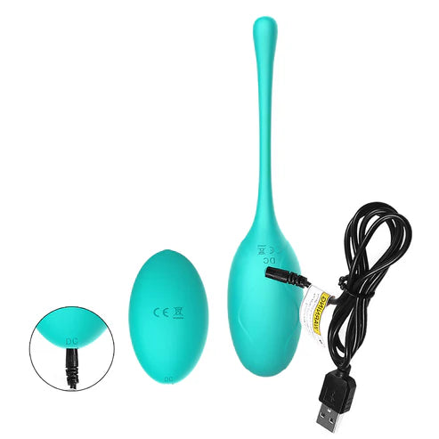 Winyi Kitty Wireless Remote Control Rechargeable Egg Vibrator - Waterproof Multi-Function