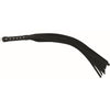 Spartacus Leather 36 inch Deluxe Strap Whip Black Flogger