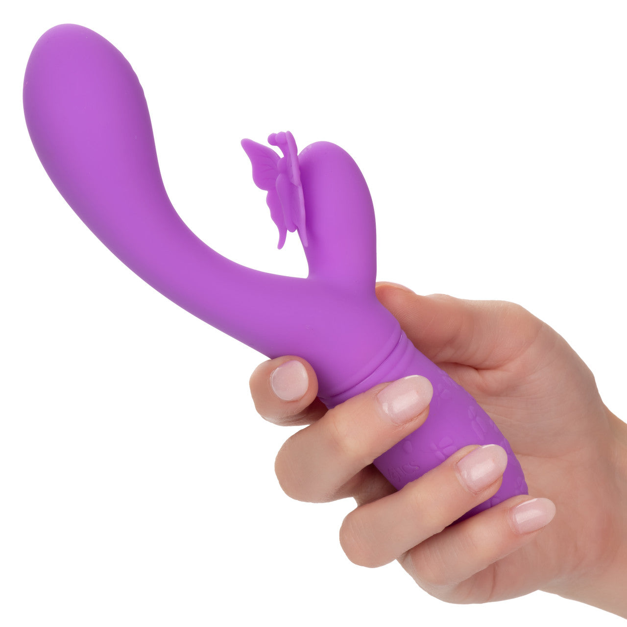 CaleXOtics BUTTERFLY KISS FLUTTER G-Spot Vibrator with Clitoral Fluttering Wings