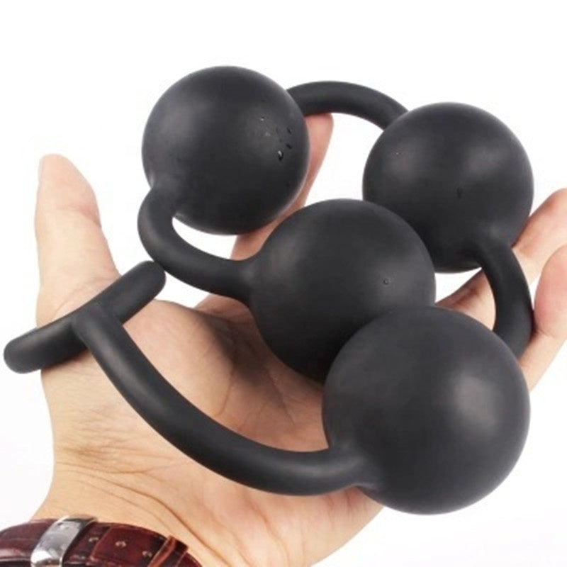 Medim Siliocone Anal Beads 39cm long each bead is 4cm diameter